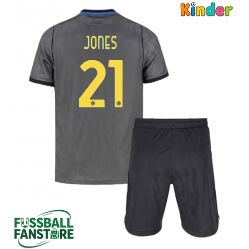 Inter Milan Curtis Jones #21 Replik 3rd trikot Kinder 2026-27 Kurzarm (+ Kurze Hosen)